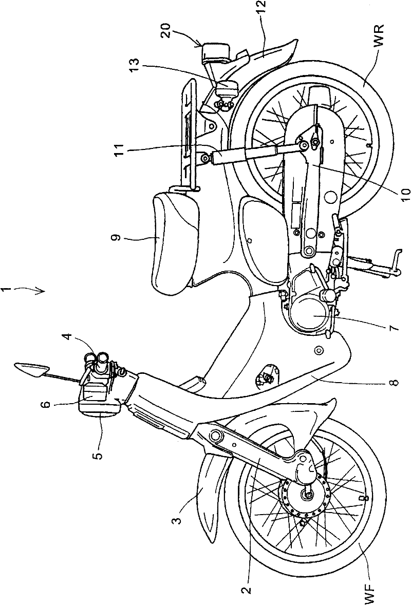 Tail light for vehicle