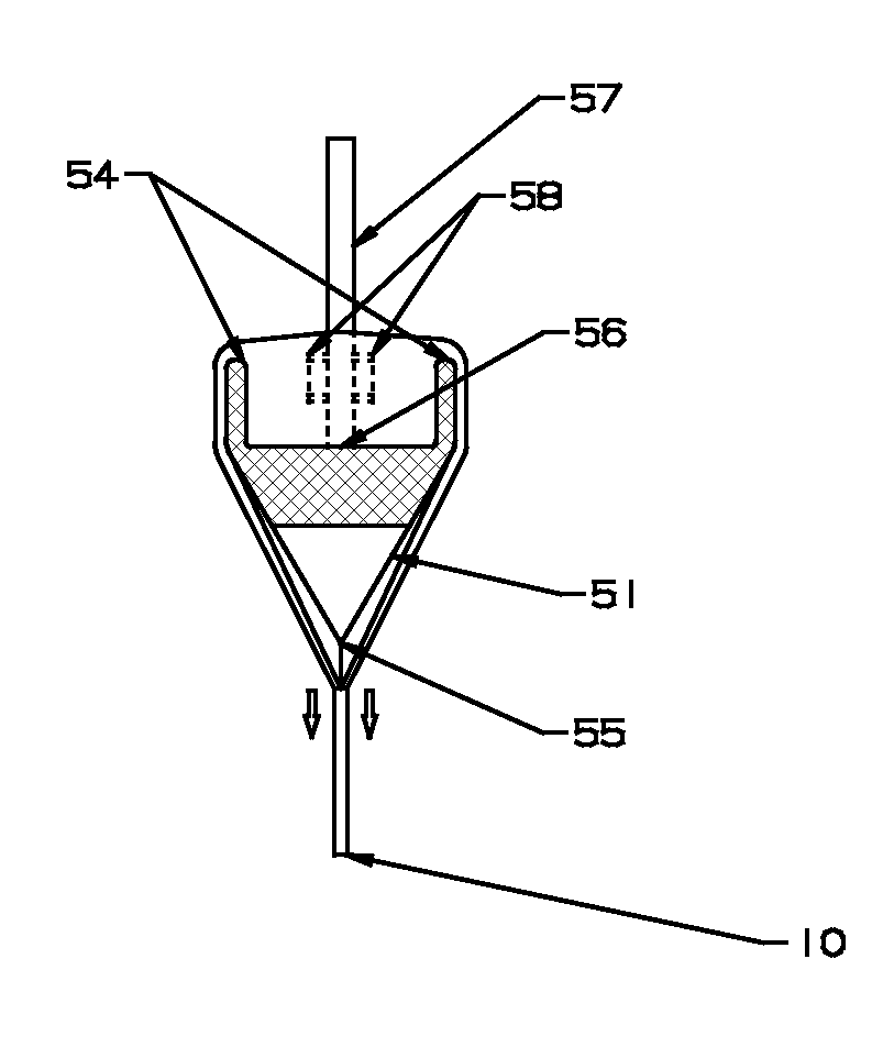 Overflow downdraw glass forming method and apparatus