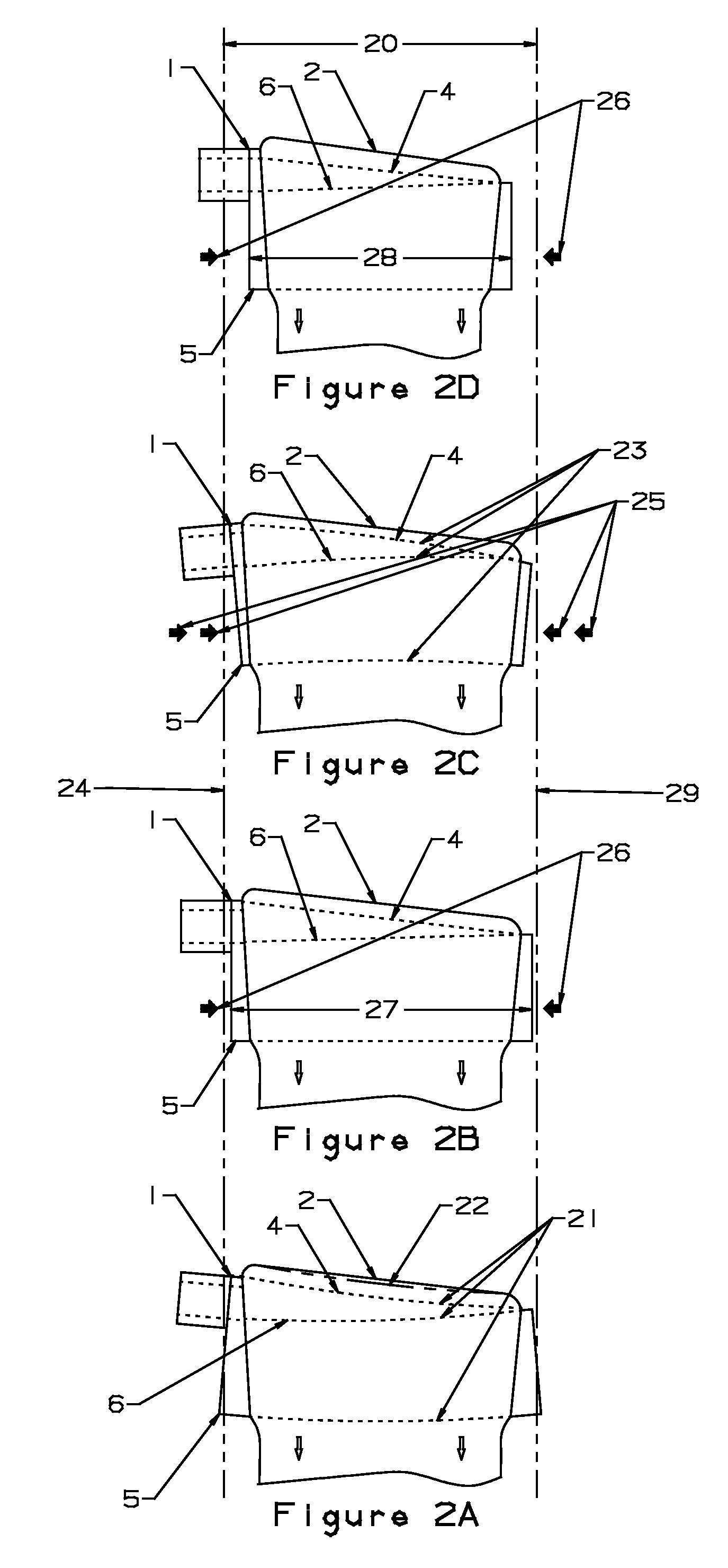 Overflow downdraw glass forming method and apparatus