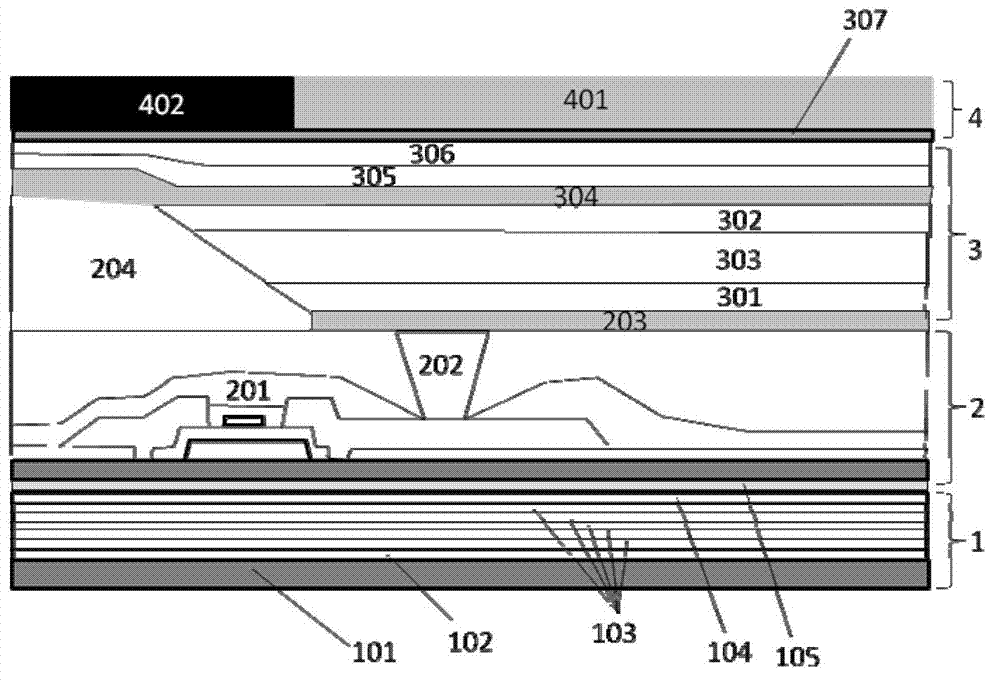 Active matrix display device