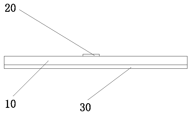 CSRR microstrip resonance sensor for measuring complex dielectric constant and application thereof