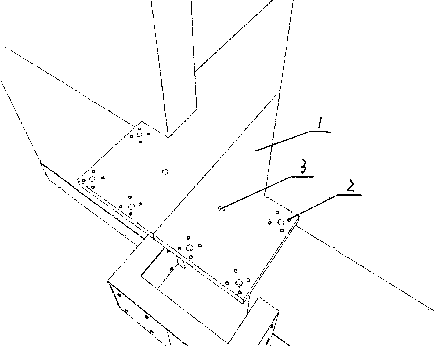 Composite heat-preservation balcony and construction method thereof