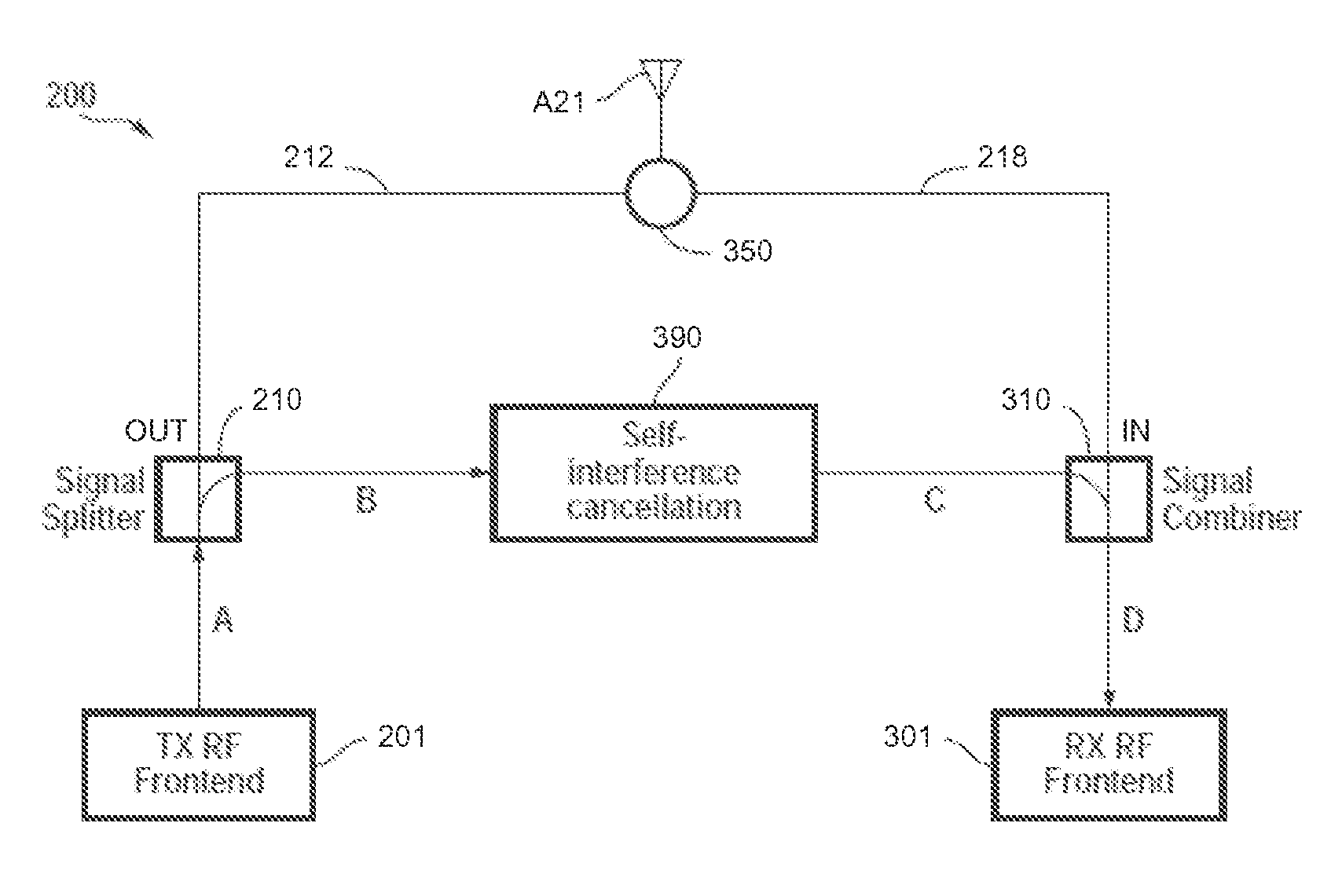 Tuning algorithm for multi-tap signal cancellation circuit