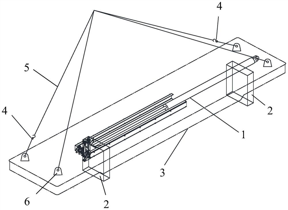 Installation method of large oil cylinder