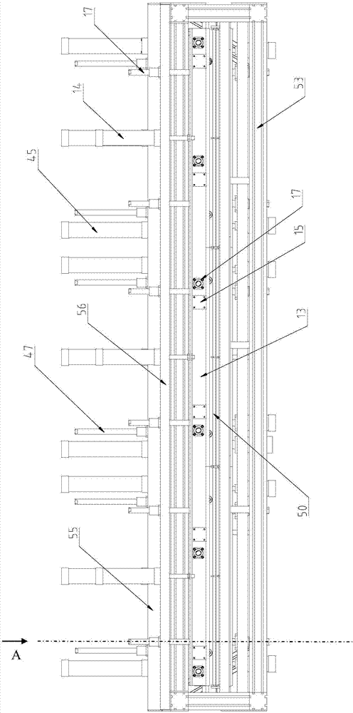 Artificial pine twig hanging device