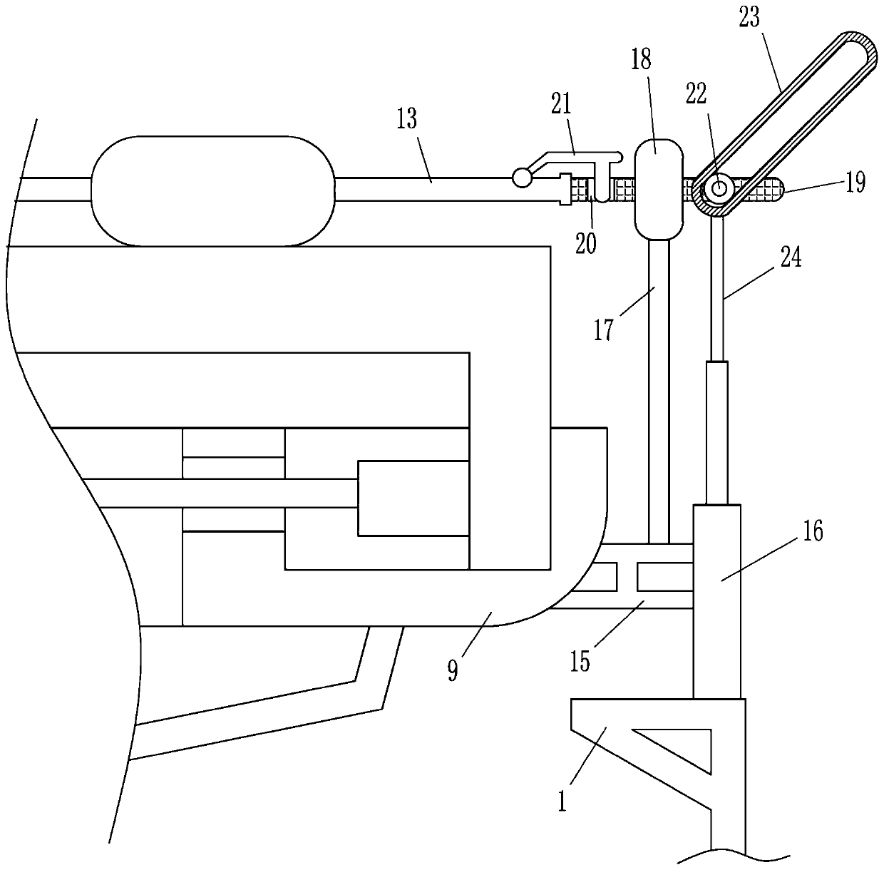 A workpiece grinding and polishing robot