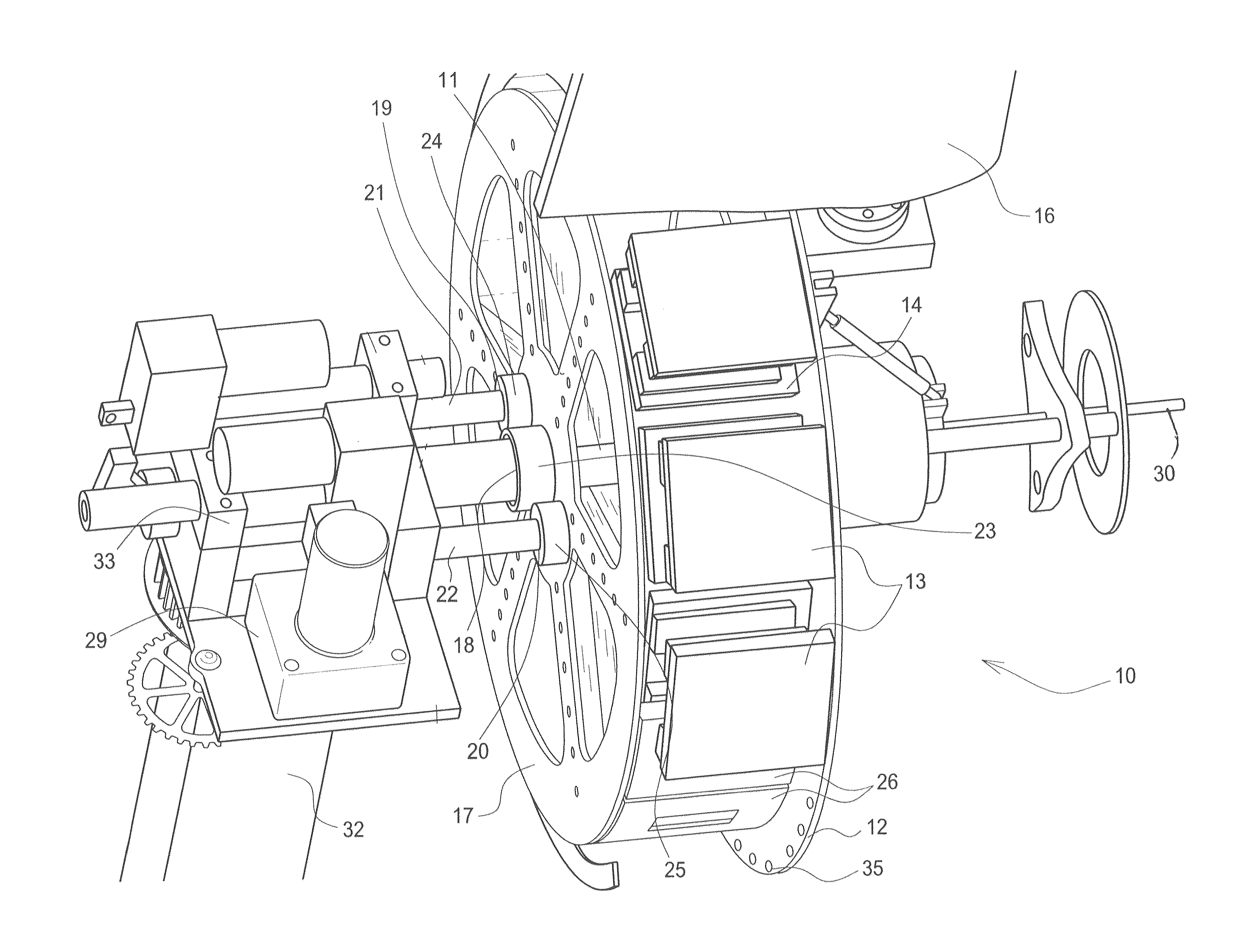 Electrical energy generator and method