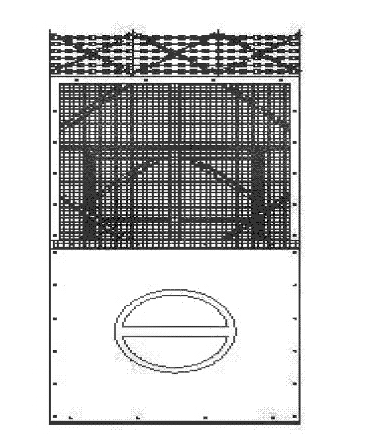 Anti-riot isolating wall roadblock