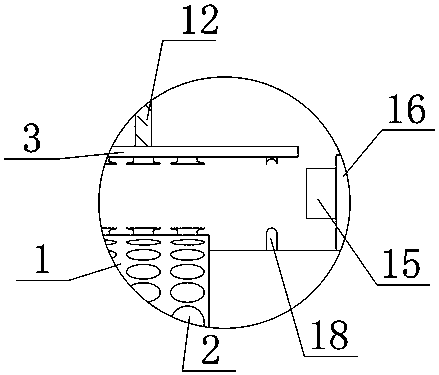 Leisure food damp-proof packaging structure