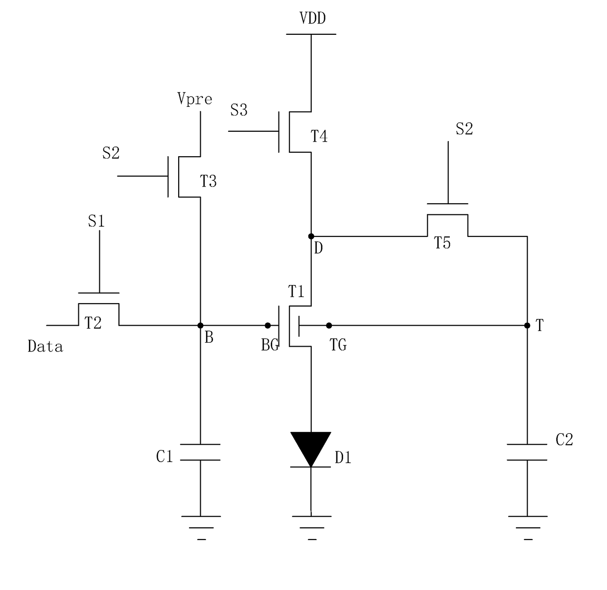 AMOLED pixel driving circuit and pixel driving method