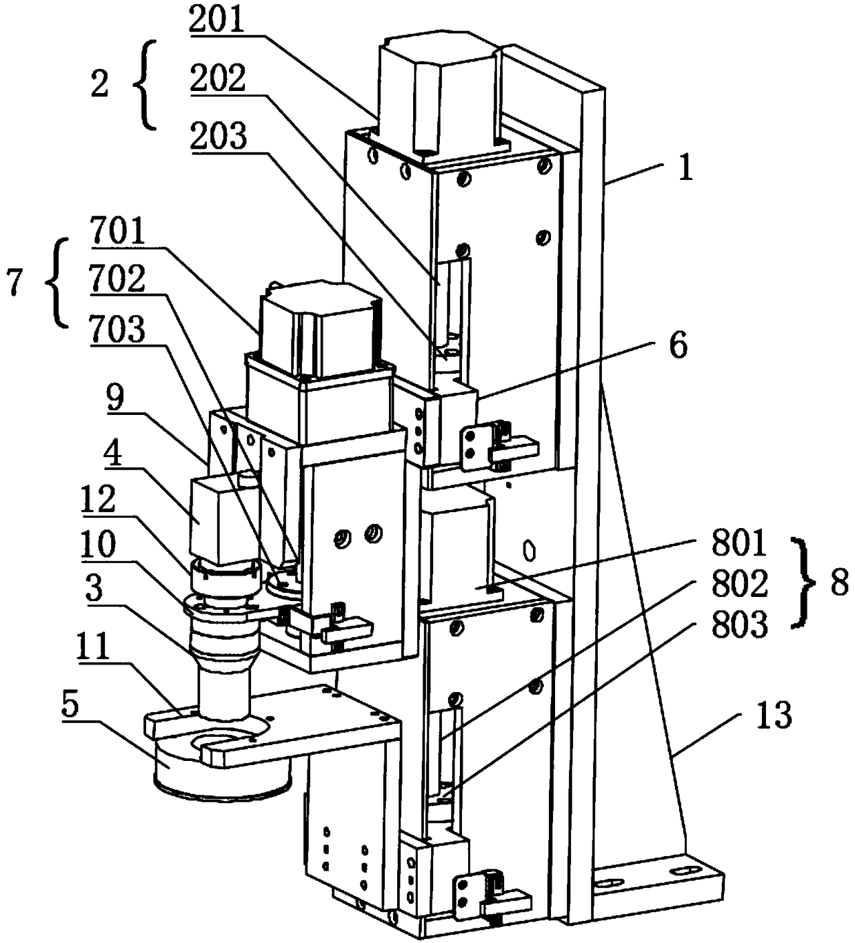 Appearance defect detection device based on 360 degrees of inner ring