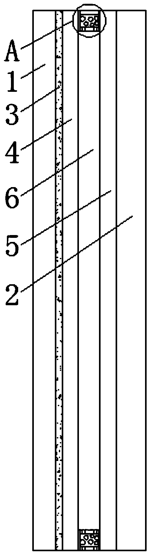 Sound-insulation, heat-insulation and low-radiation hollow glass