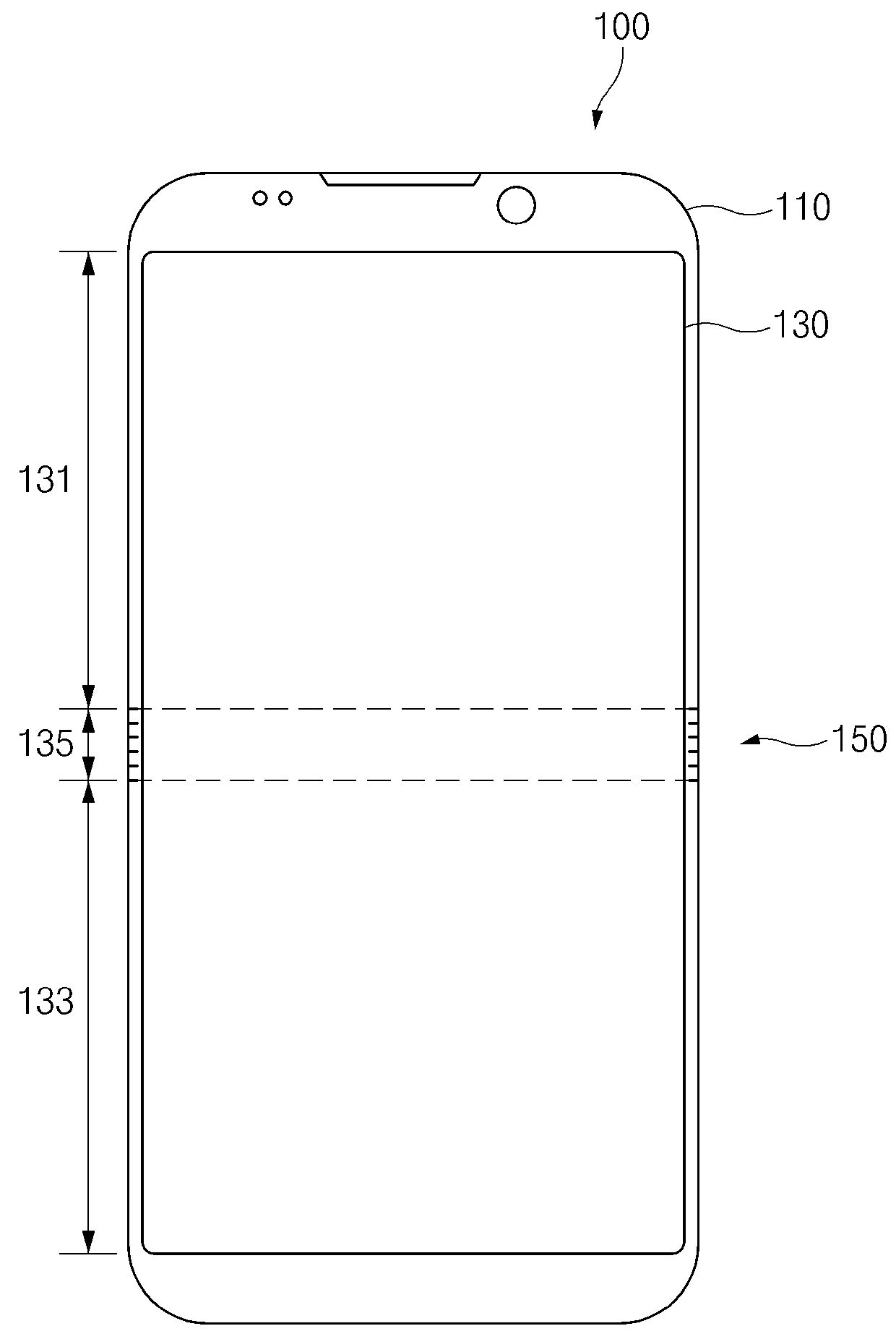 Electronic device including flexible housing