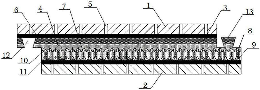 Multifunctional composite decorating plate