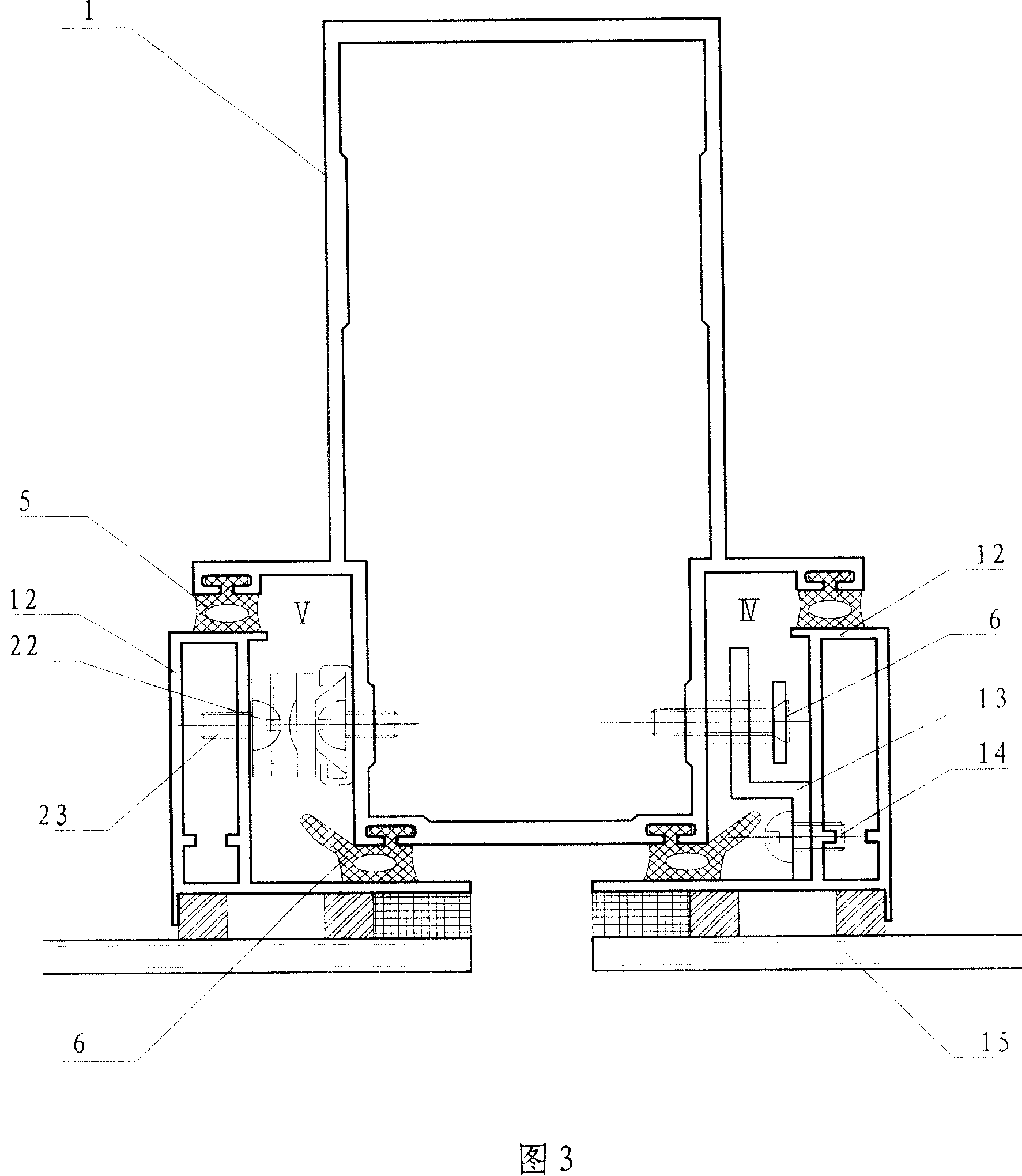 Curtain wall system capable of discretionarily being demounted, mounted and changed