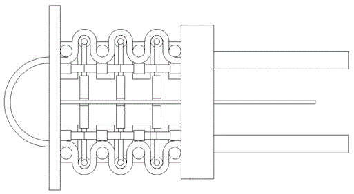 U-shaped furnace tube bending process for stress relief heat treatment and pressure maintaining and finalizing