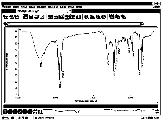 Compound for detecting hexanal exhaled by lung cancer patient