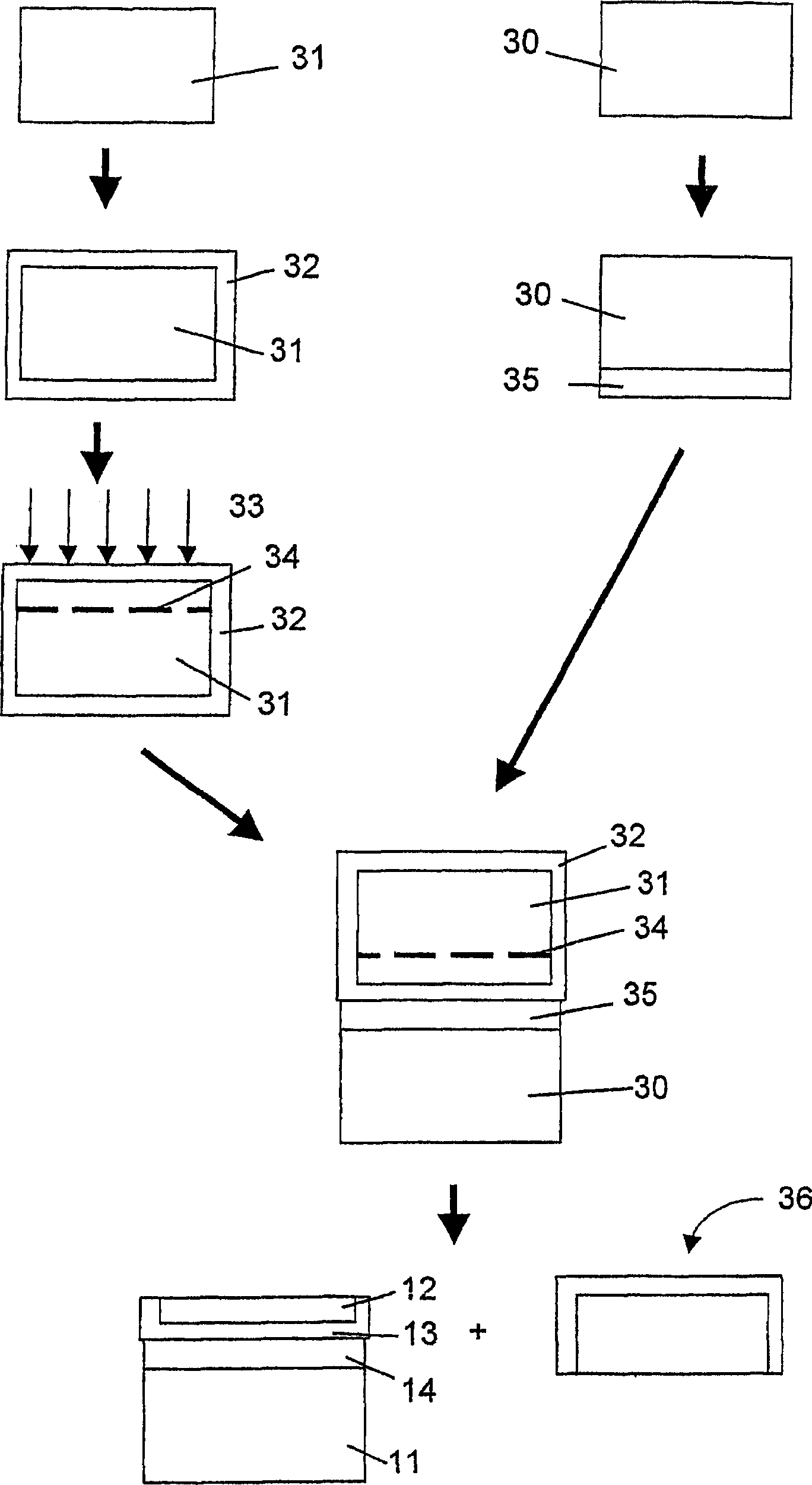 Method of manufacturing a multilayer semiconductor structure with reduced ohmic losses