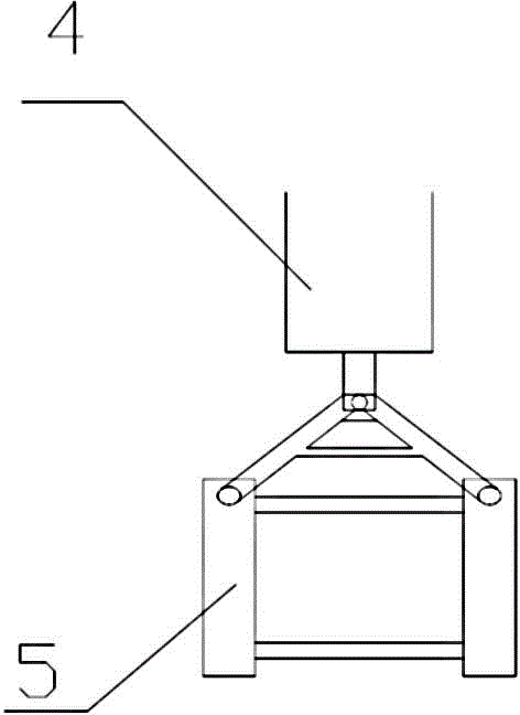 Scrubbing device of quartz ceramic roller in glass tempering furnace