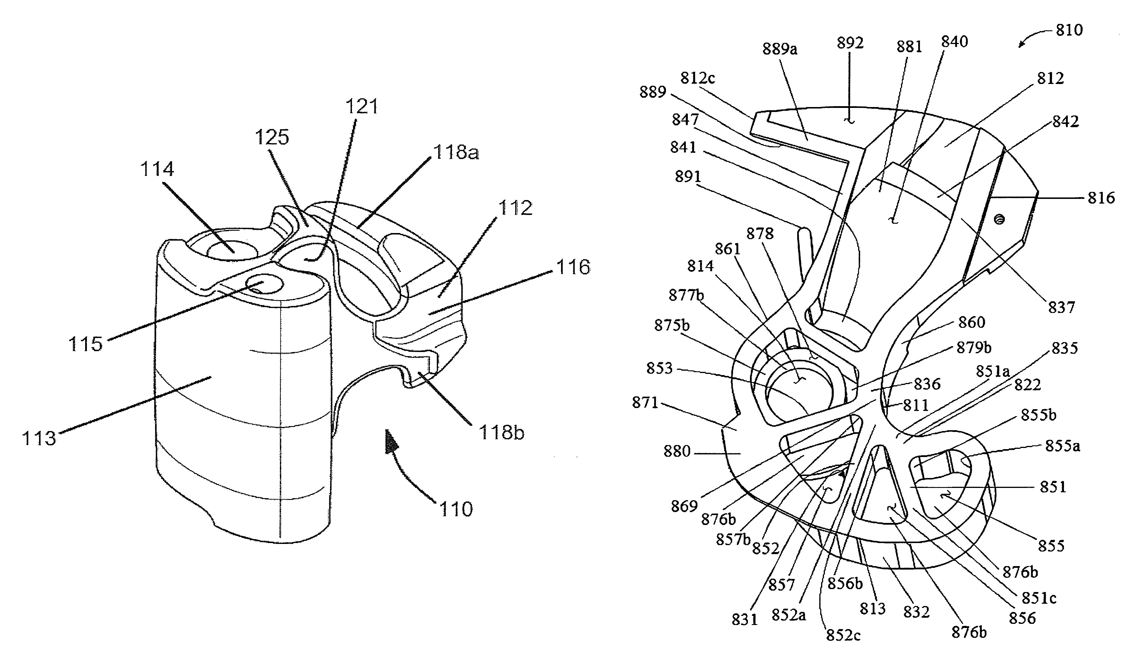 Lightweight, fatigue resistant knuckle