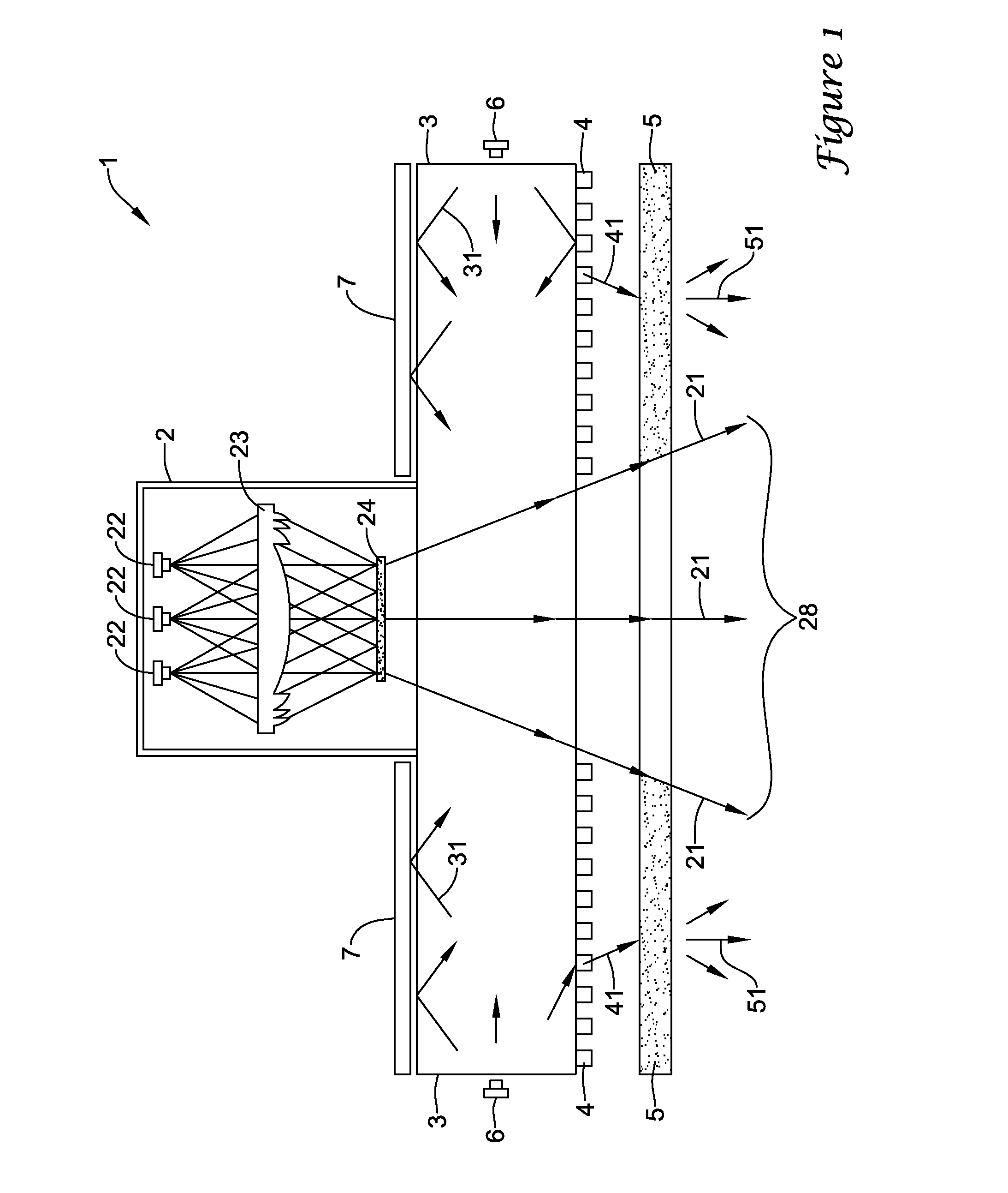 Edge-lit light fixture incorporating a downlight and having a uniform external appearance