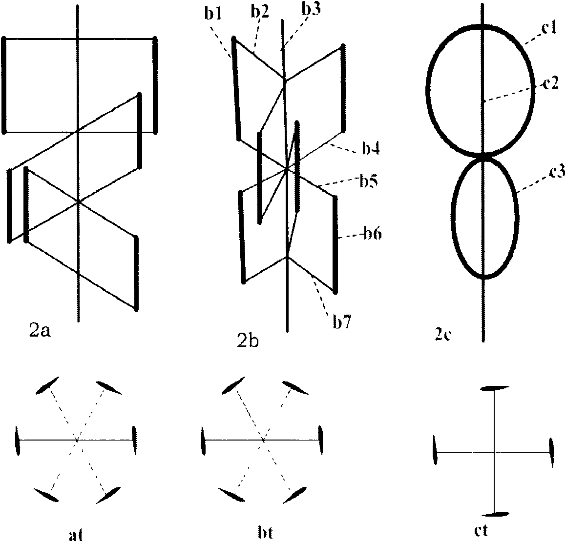 String-type wind wheels and magnetic levitation string-type windmill