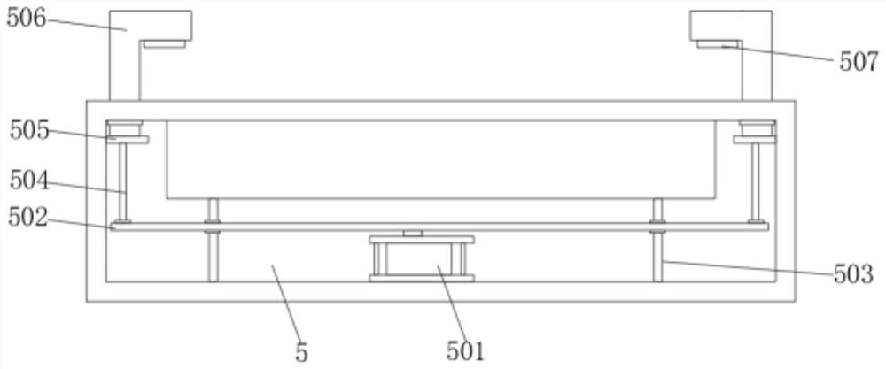 Environment-friendly laser welding equipment capable of achieving limiting and damping effects of clamping piece