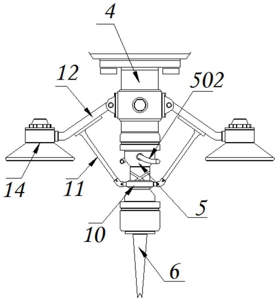 High-safety pressure-relief explosion-proof type puncture detection device for production, research and development of pouch lithium battery cell