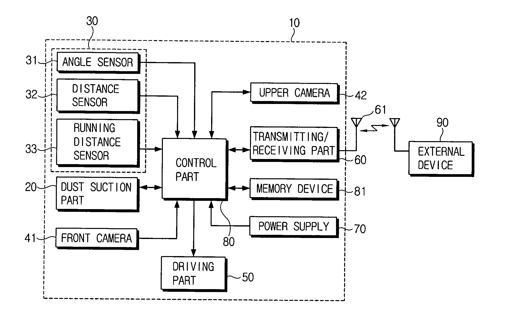 Robot cleaner coordinates compensation method and a robot cleaner system using the same