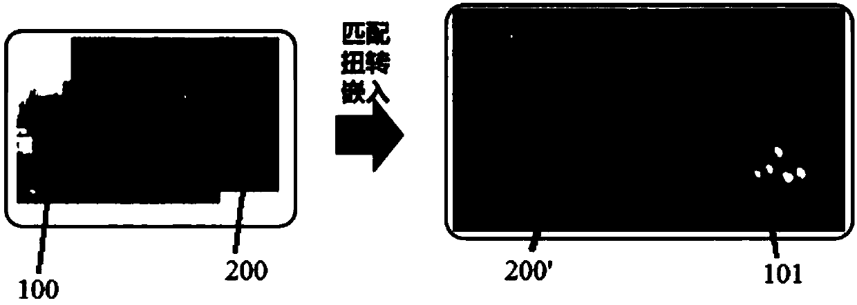 Video imaging system based on multi-scale camera array, and video processing method