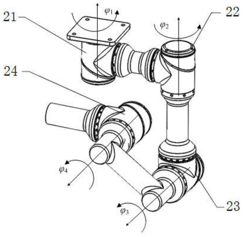 Three-dimensional motion gravity compensation system for space manipulator