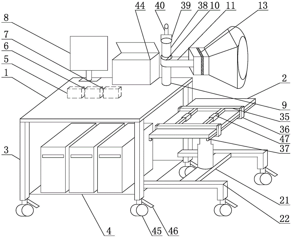 A multifunctional computer maintenance and repair platform