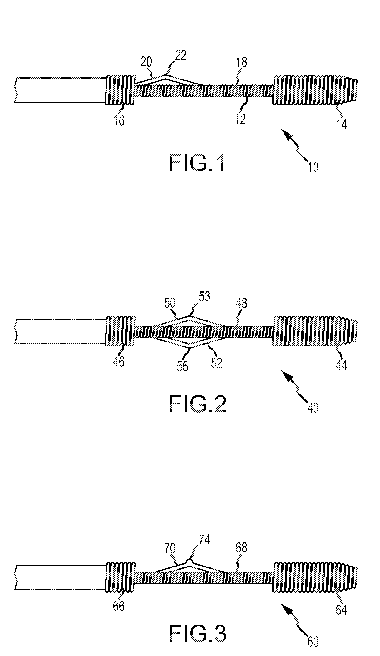 System for delivering a stent