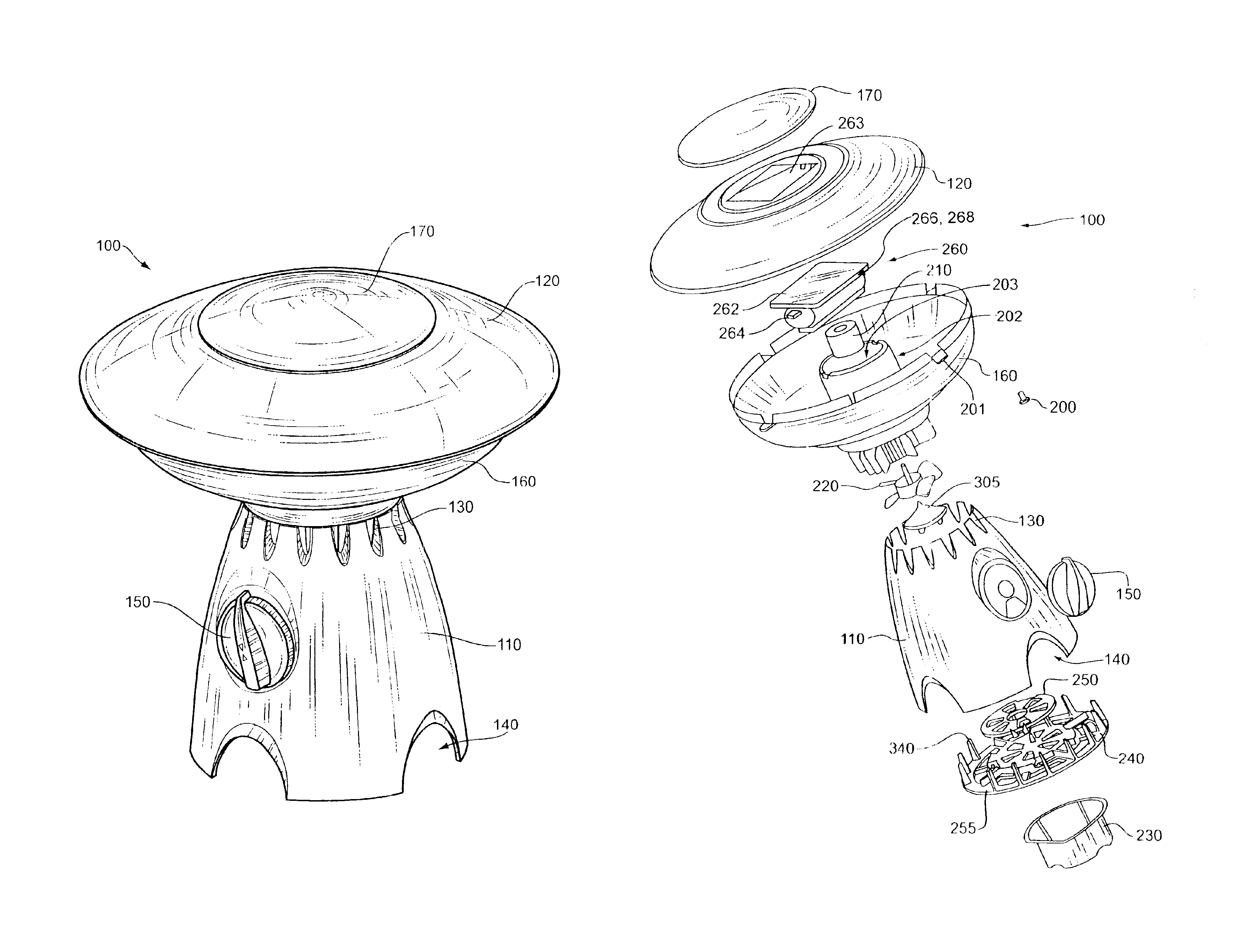 Light fixture and chemical distribution device