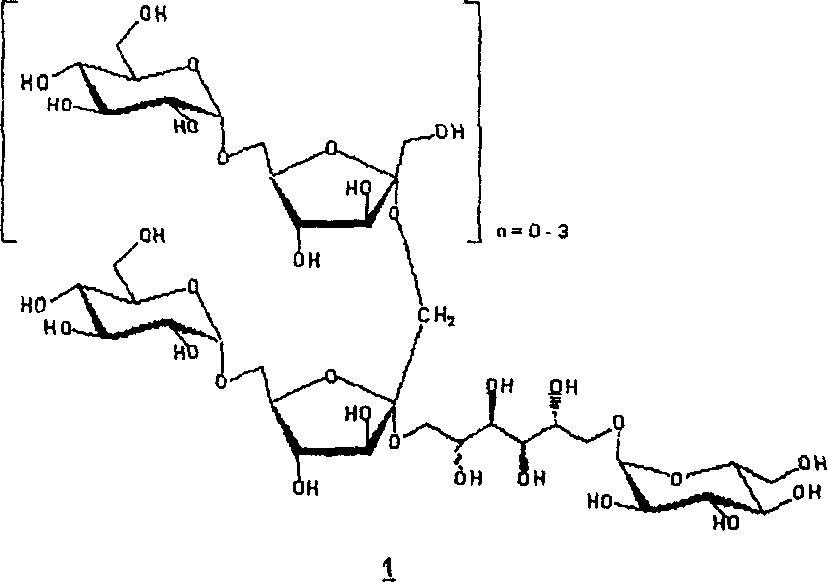 New hydrogenated condensed palatinose products