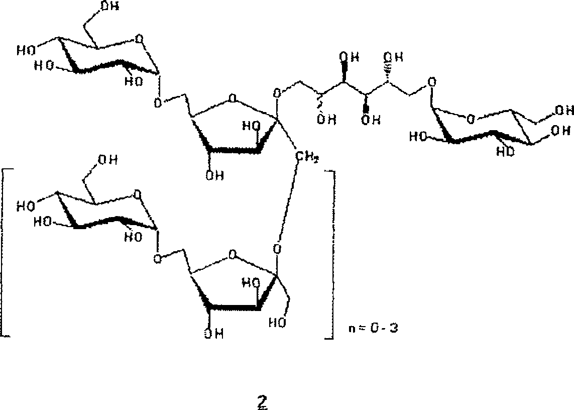 New hydrogenated condensed palatinose products