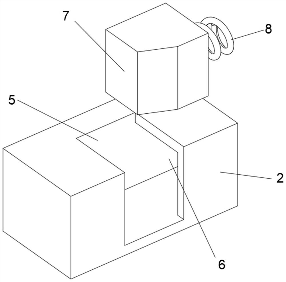 Comprehensive detection device for rail steel structural member