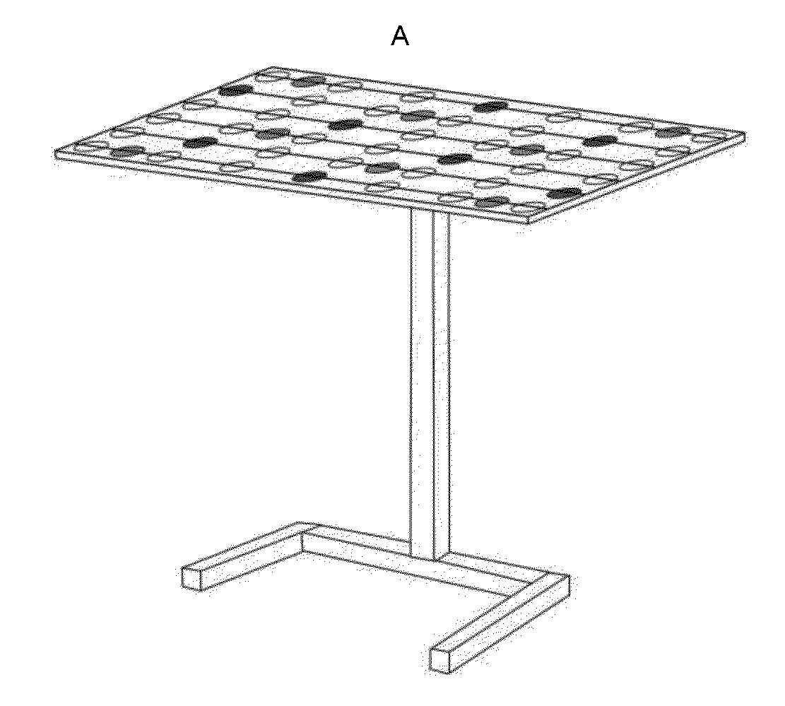 Method for prepresenting musical scales and electronic musical device