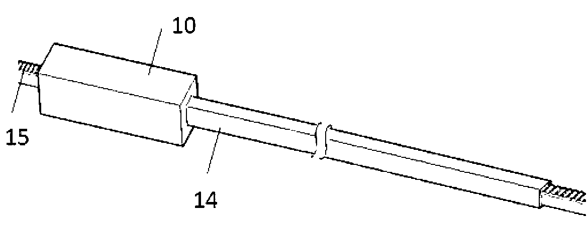 Testing device and method for fabric one-way drape performance