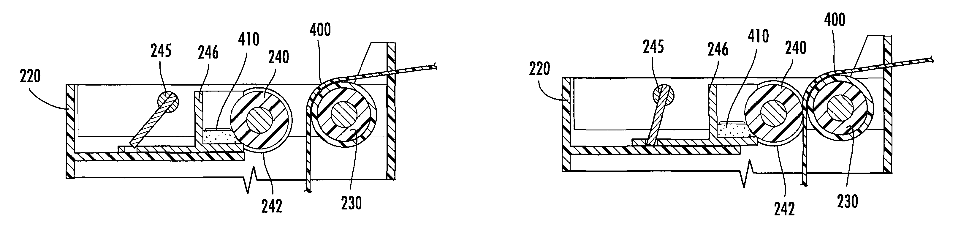 Cartridge for solid imaging apparatus and method