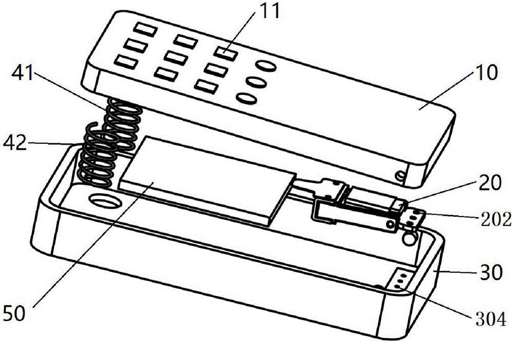 Self-powered remote controller and method