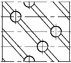 Archimedes double-helix split-type double-cluster hydraulic jet fracturing integrated string