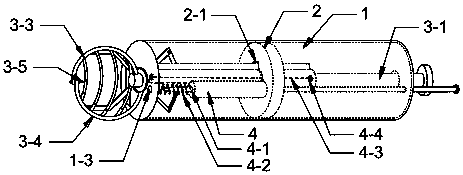 Stone removing device for hepatobiliary surgical operation