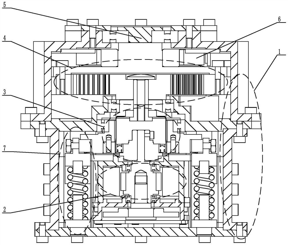 A passive compliant joint with variable stiffness based on elastic elements