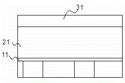 Single Damascus method used for reducing square resistance of copper interconnection