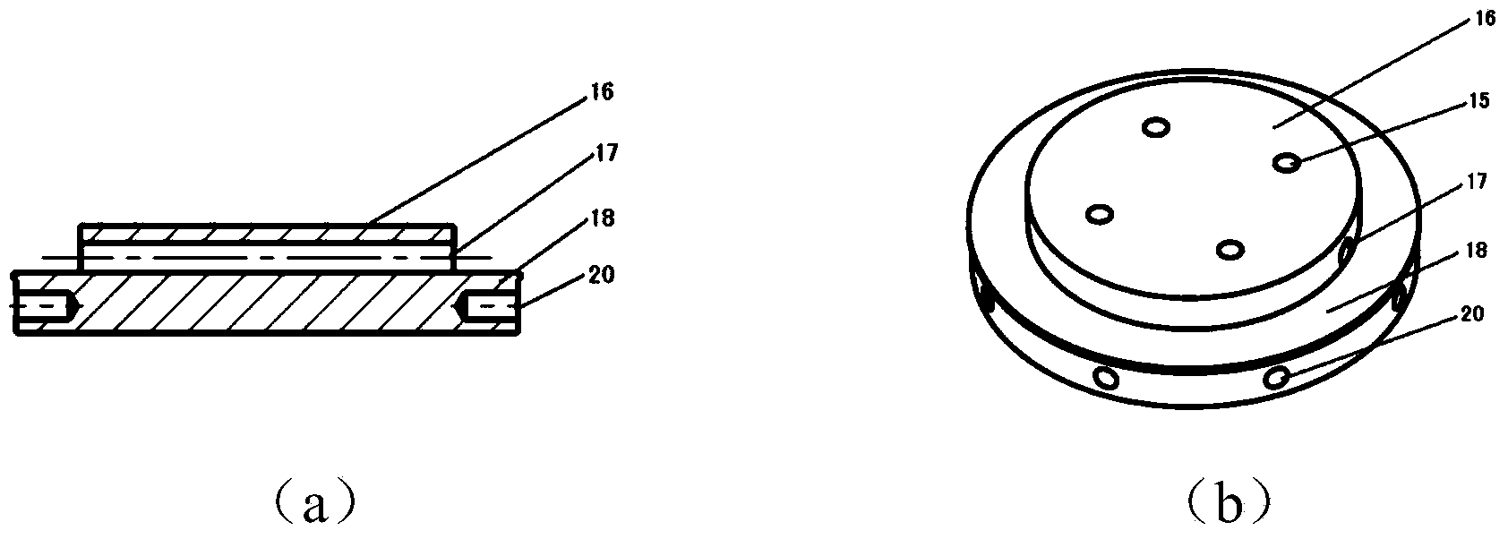 Standard Dewar for measuring refrigeration performance of co-axial pulse tube refrigerator and manufacturing method of standard Dewar