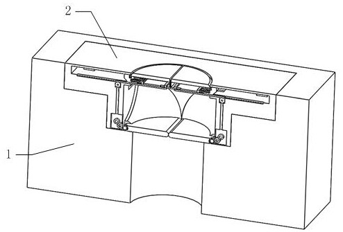 Municipal anti-explosion safety well lid