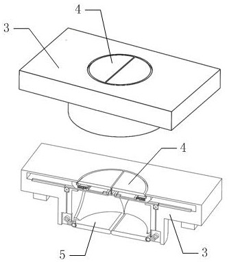 Municipal anti-explosion safety well lid