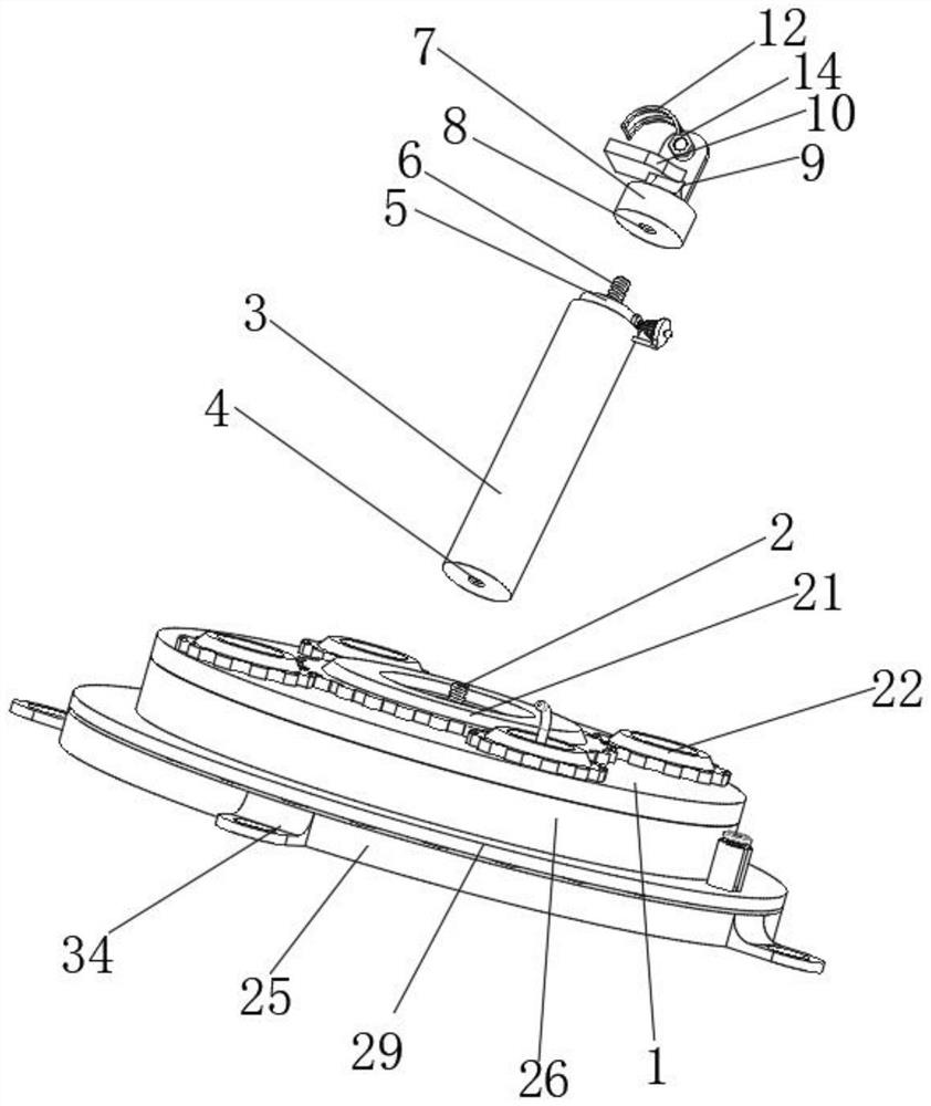 Cable rack for electrical automation engineering construction and use method thereof