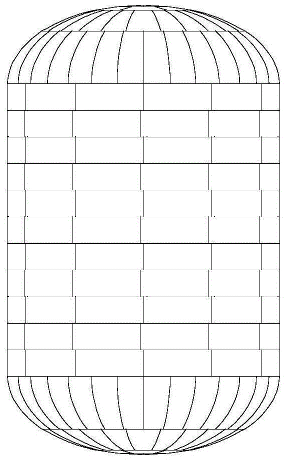 Thermal treatment device of field joint of steel containment of nuclear power plant and thermal treatment method